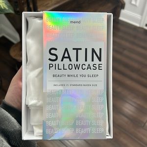 Satin pillow case